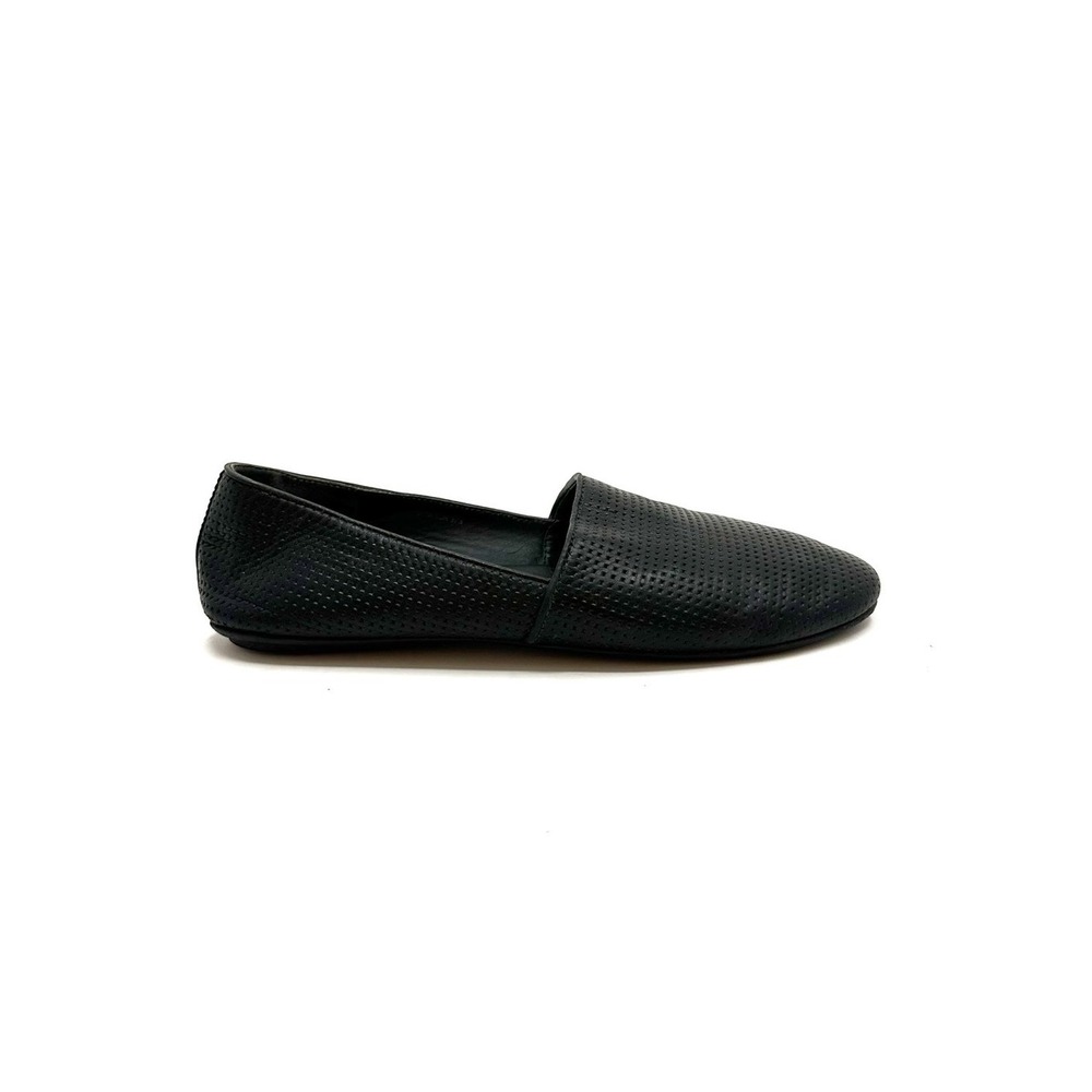 Vince | Bogart Black Leather Perforated‎ Flats Size US 7